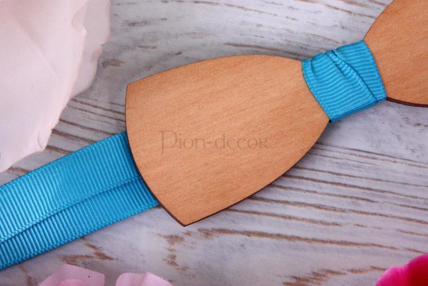 Деревянная бабочка Classic тиффани от  3