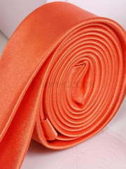 Галстук-карандаш Оранжевый от  2