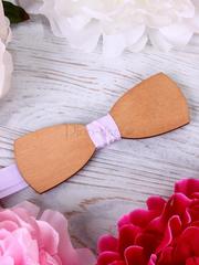 Деревянная бабочка Classic лаванда от  1