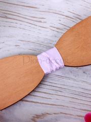 Деревянная бабочка Classic лаванда от  2