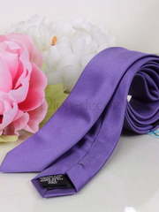 Галстук-селедка Темно фиолетовый от  1