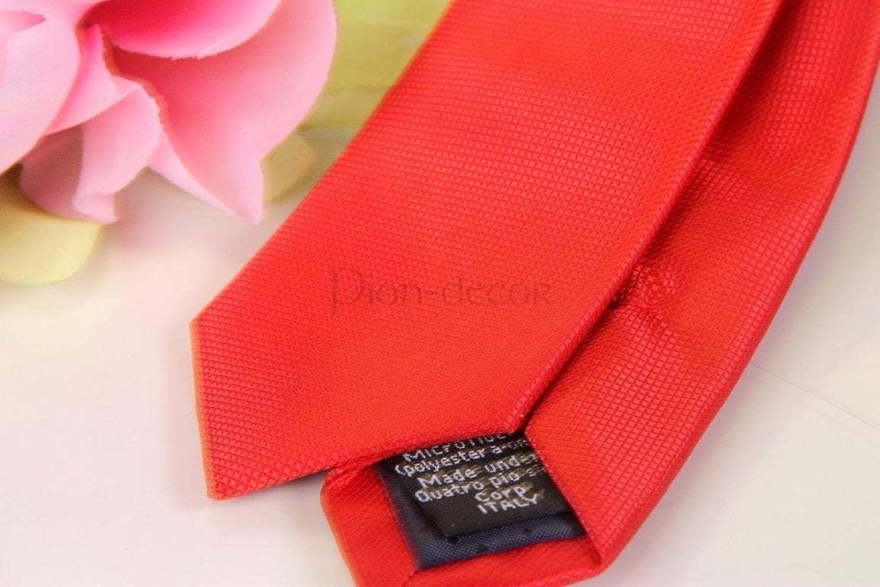 Галстук-селедка Алый от  2