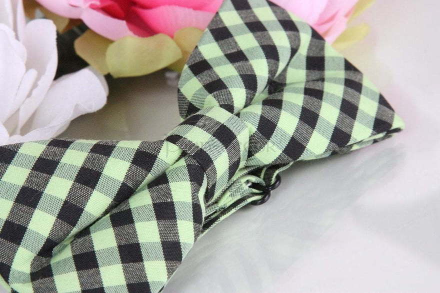 Бабочка Салатовая в клетку от  2