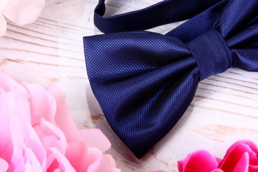 Бабочка-галстук Темно-синяя от  3