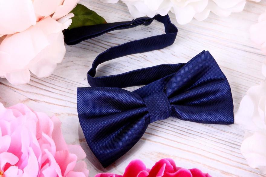 Бабочка-галстук Темно-синяя от  4