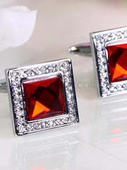 Запонки Алые кубики от  1