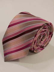 Галстук розовый в полоску от Салон мужских костюмов Patrik Man 1