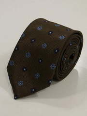 Галстук коричневый с рисунком от Салон мужских костюмов Patrik Man 1