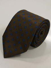Галстук коричневый с рисунком от Салон мужских костюмов Patrik Man 1