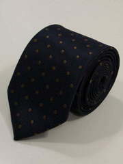 Галстук темно-синий в горошек от Салон мужских костюмов Patrik Man 1