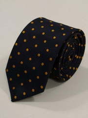 Галстук темно-синий в горошек от Салон мужских костюмов Patrik Man 1