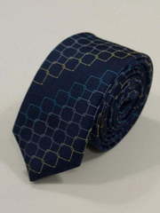 Галстук темно-синий с рисунком от Салон мужских костюмов Patrik Man 1