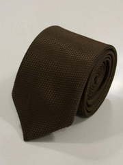Галстук коричневый с текстурой от Салон мужских костюмов Patrik Man 1