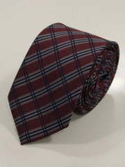 Галстук бордовый в клетку от Салон мужских костюмов Patrik Man 1