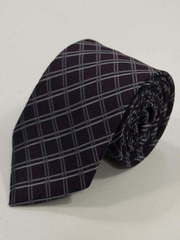 Галстук фиолетовый в клетку от Салон мужских костюмов Patrik Man 1