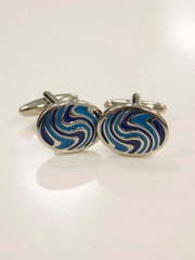 Запонки Волна от Салон мужских костюмов Patrik Man 1