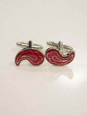 Запонки Красное перо от Салон мужских костюмов Patrik Man 1