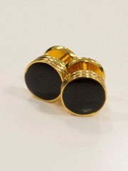 Запонки круглые из желтой стали от Салон мужских костюмов Patrik Man 1