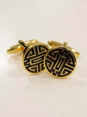 Запонки Лабиринт от Салон мужских костюмов Patrik Man 1