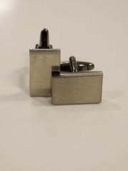 Запонки простые прямоугольные от Салон мужских костюмов Patrik Man 1