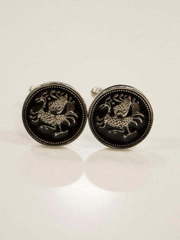 Запонки черные с птицей от Салон мужских костюмов Patrik Man 1