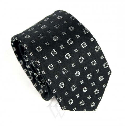 Галстук вечерний Eduard dressler ti01-4, черный шелк от Дом изысканной мужской одежды Волшебная свадьба 3