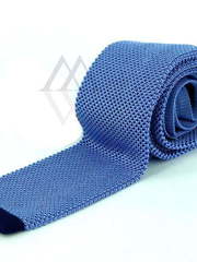 Галстук вязаный Barutti, голубой от Дом изысканной мужской одежды Волшебная свадьба 1