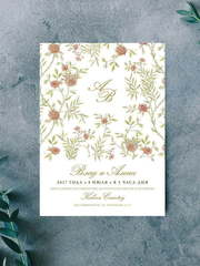 Прямоугольные / Квадратные Свадебное приглашение Английская история от Пригласи красиво 1