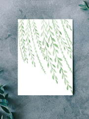 Прямоугольные / Квадратные Свадебное приглашение Дуновение ветра от Пригласи красиво 2