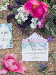 Прямоугольные / Квадратные Пригласительное на свадьбу от Студия декора и флористики il Fiore Decor 2