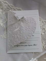 Открытка Пригласительное арт.1151 от Свадебный салон Wedding Lily 1