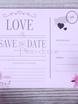 Прямоугольные / Квадратные Свадебное приглашение Love от  3