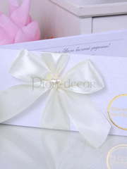 Открытка Приглашение ручной работы Айвори от  1