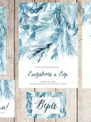 Прямоугольные / Квадратные, Электронное приглашение Приглашение Зимнее от Праздничная полиграфия Lovely Mood 2