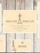 Прямоугольные / Квадратные, Электронное приглашение Приглашение Париж от Праздничная полиграфия Lovely Mood 3
