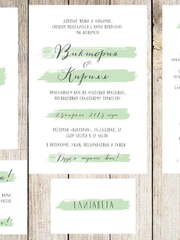 Прямоугольные / Квадратные, Электронное приглашение Приглашение Встречные полосы от Праздничная полиграфия Lovely Mood 2