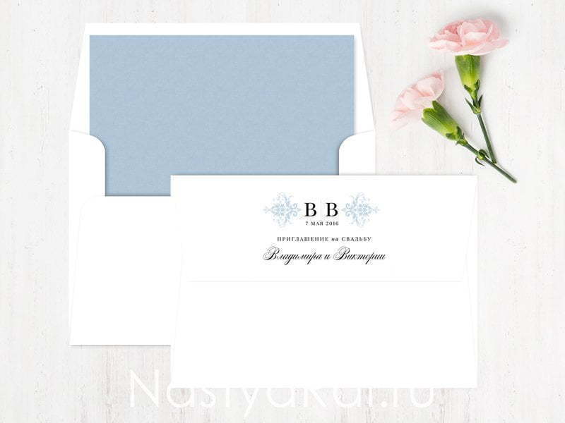 Прямоугольные / Квадратные Приглашение-карточка от  2
