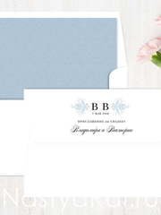 Прямоугольные / Квадратные Приглашение-карточка от  2