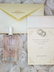 Открытка Приглашение с калькой Калифорния от  1