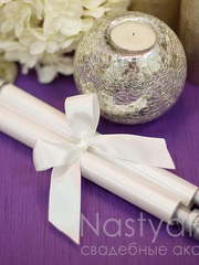 Свиток Приглашение-свиток на деревянных палочках от  1