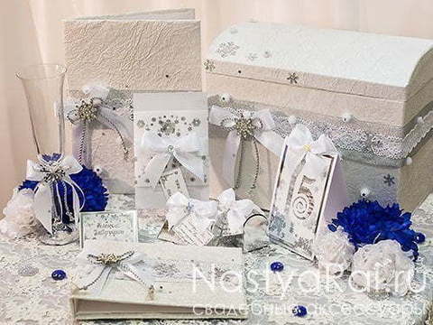 Открытка Приглашение в чехольчике из кальки от  4