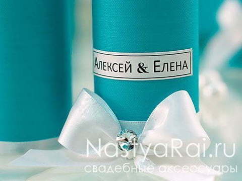 Свиток Приглашение-пенал Тиффани от  4