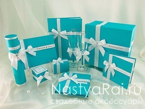 Свиток Приглашение-пенал Тиффани от  6