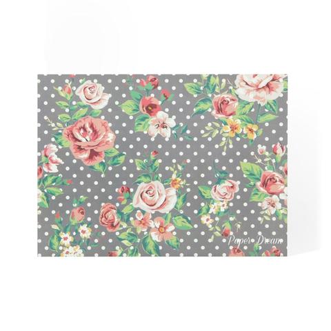 Прямоугольные / Квадратные Приглашение на свадьбу Винтажные Розы от Приглашения на свадьбу и аксессуары PaperDream 2