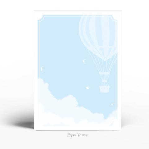 Прямоугольные / Квадратные Приглашение на свадьбу Воздушные Шары от Приглашения на свадьбу и аксессуары PaperDream 2