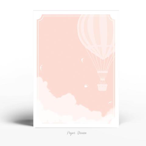 Прямоугольные / Квадратные Приглашение на свадьбу Воздушные Шары от Приглашения на свадьбу и аксессуары PaperDream 6