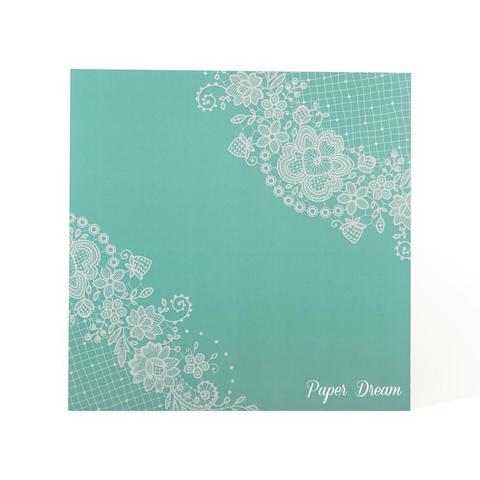 Прямоугольные / Квадратные Приглашение на свадьбу Кружево от Приглашения на свадьбу и аксессуары PaperDream 6