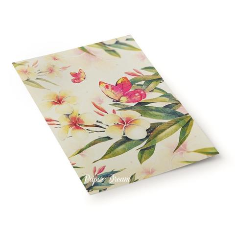 Прямоугольные / Квадратные Приглашение на свадьбу Цветущий Сад от Приглашения на свадьбу и аксессуары PaperDream 6