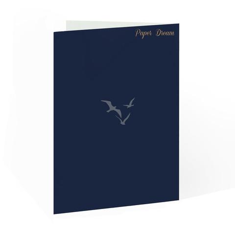 Открытка Приглашение на свадьбу Полоски от Приглашения на свадьбу и аксессуары PaperDream 3