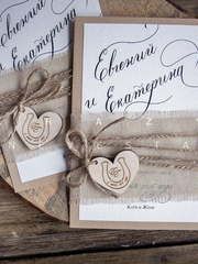 Прямоугольные / Квадратные Приглашение Кантри-Клаб от Crazy Невеста 1